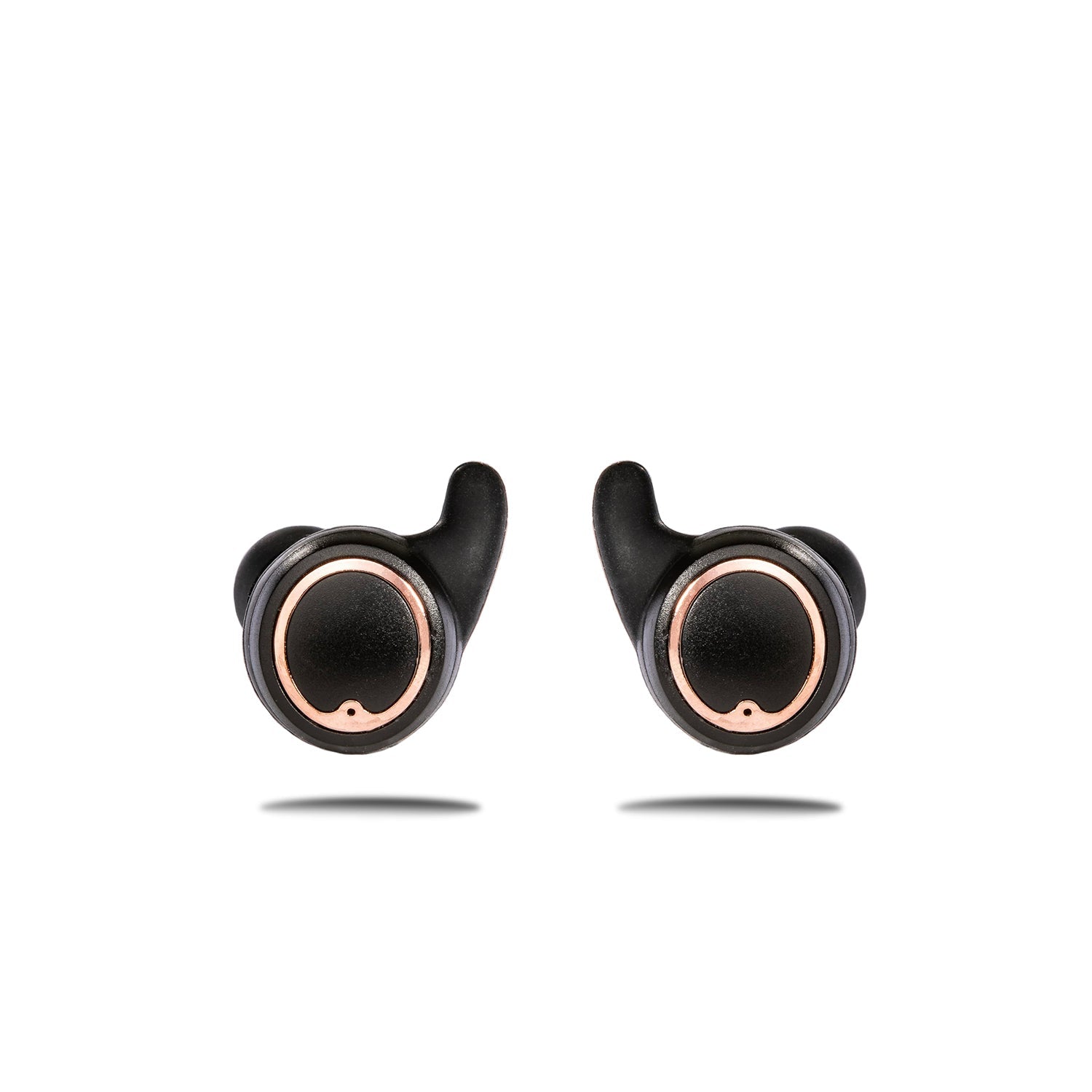 AIR Active 2.0 Matte Black Rose Gold Sport Earbuds (In Ear Wireless Headphones)